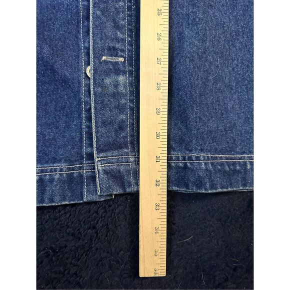 Vintage Boxx Jeans Baggy Skater Hip Hop Denim Jacket Sz Large BR - Picture 9 of 10